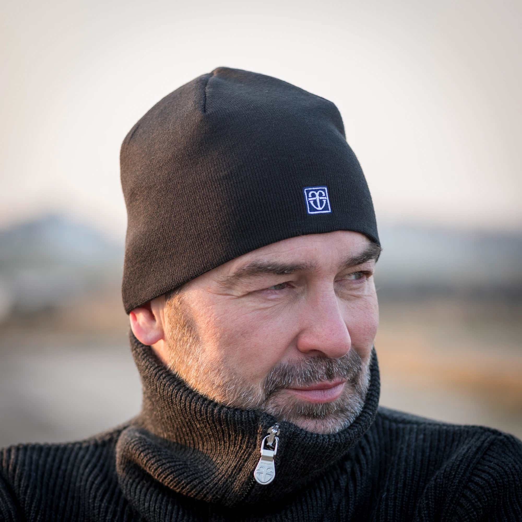 Feine Mütze glatt