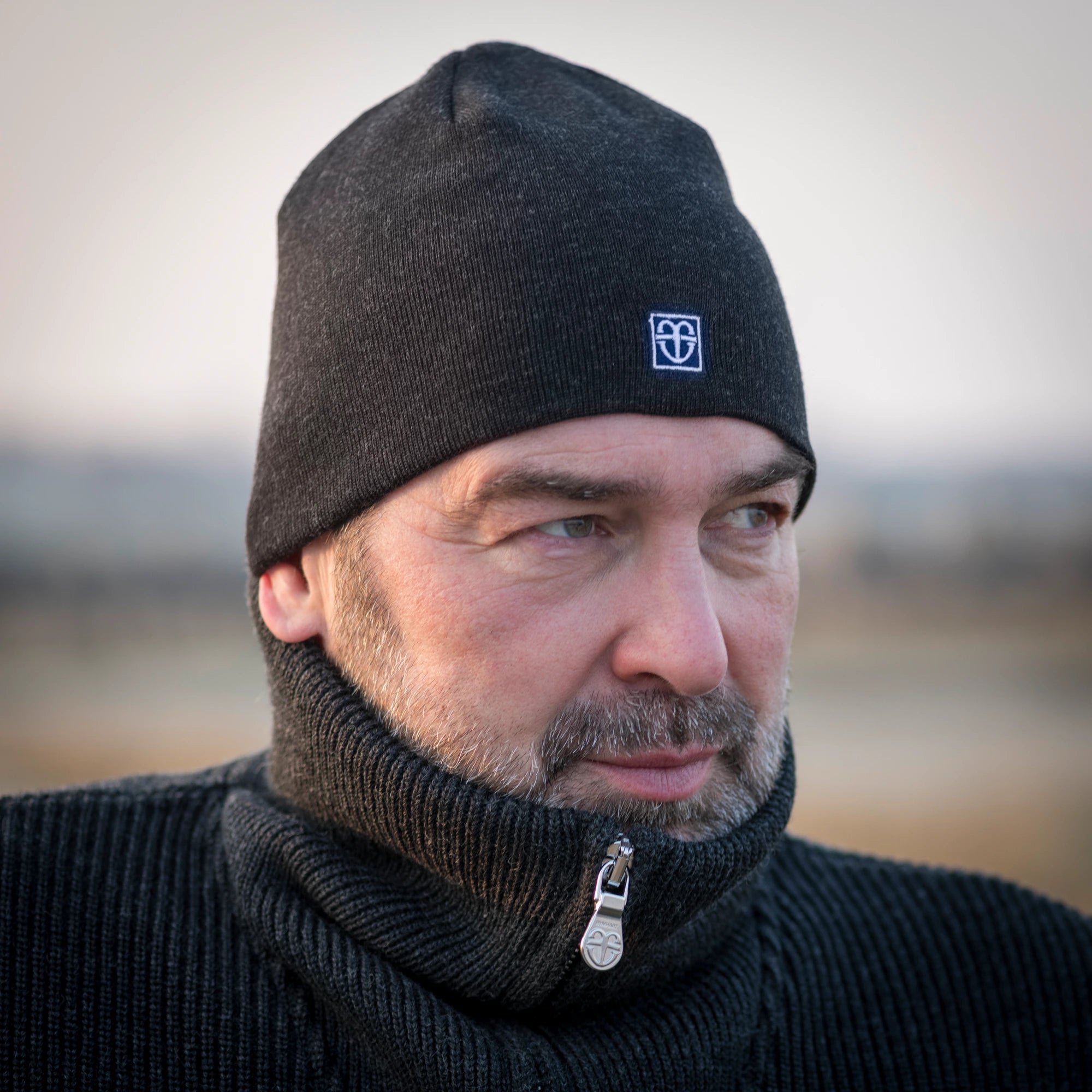Feine Mütze glatt