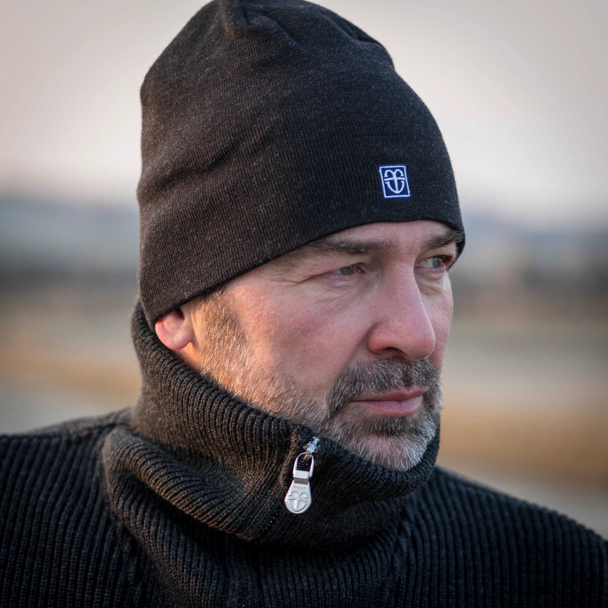 Feine Mütze glatt