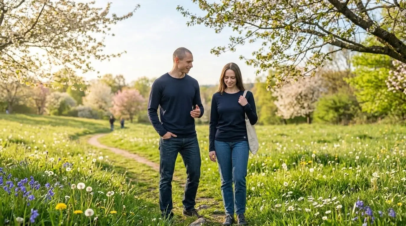Wolle im Frühling: Warum Merinowolle die beste Übergangsfaser ist