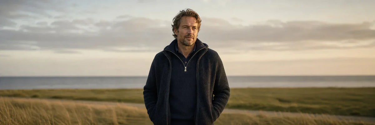 Das Zwiebelprinzip bei Kleidung: Richtig schichten mit Wolle – Shirt, Troyer, Jacke