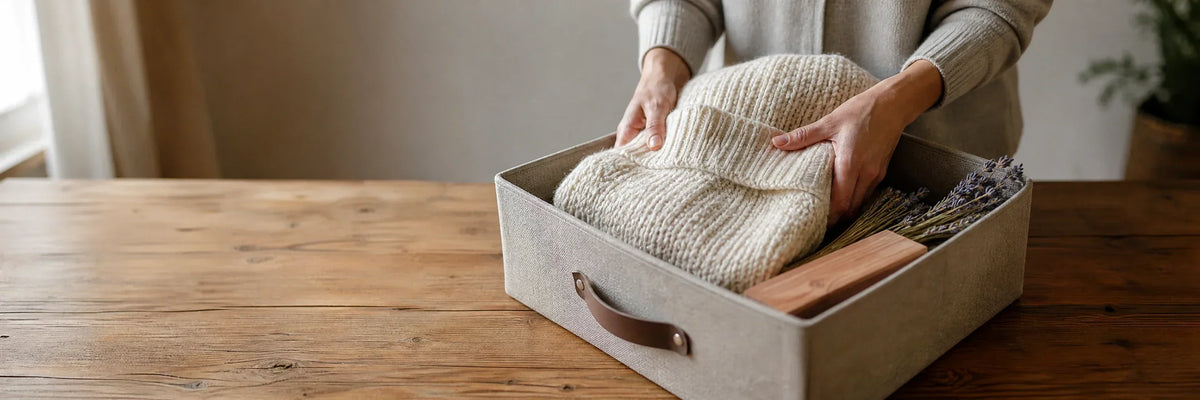 Wollkleidung einlagern: So bringst Du Troyer & Pullover mottensicher durch den Sommer