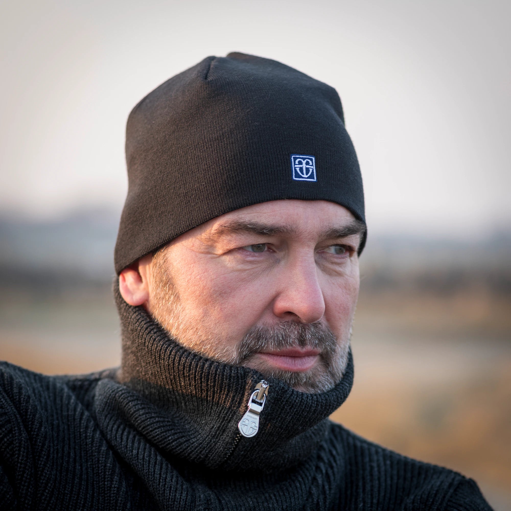 Feine Mütze glatt