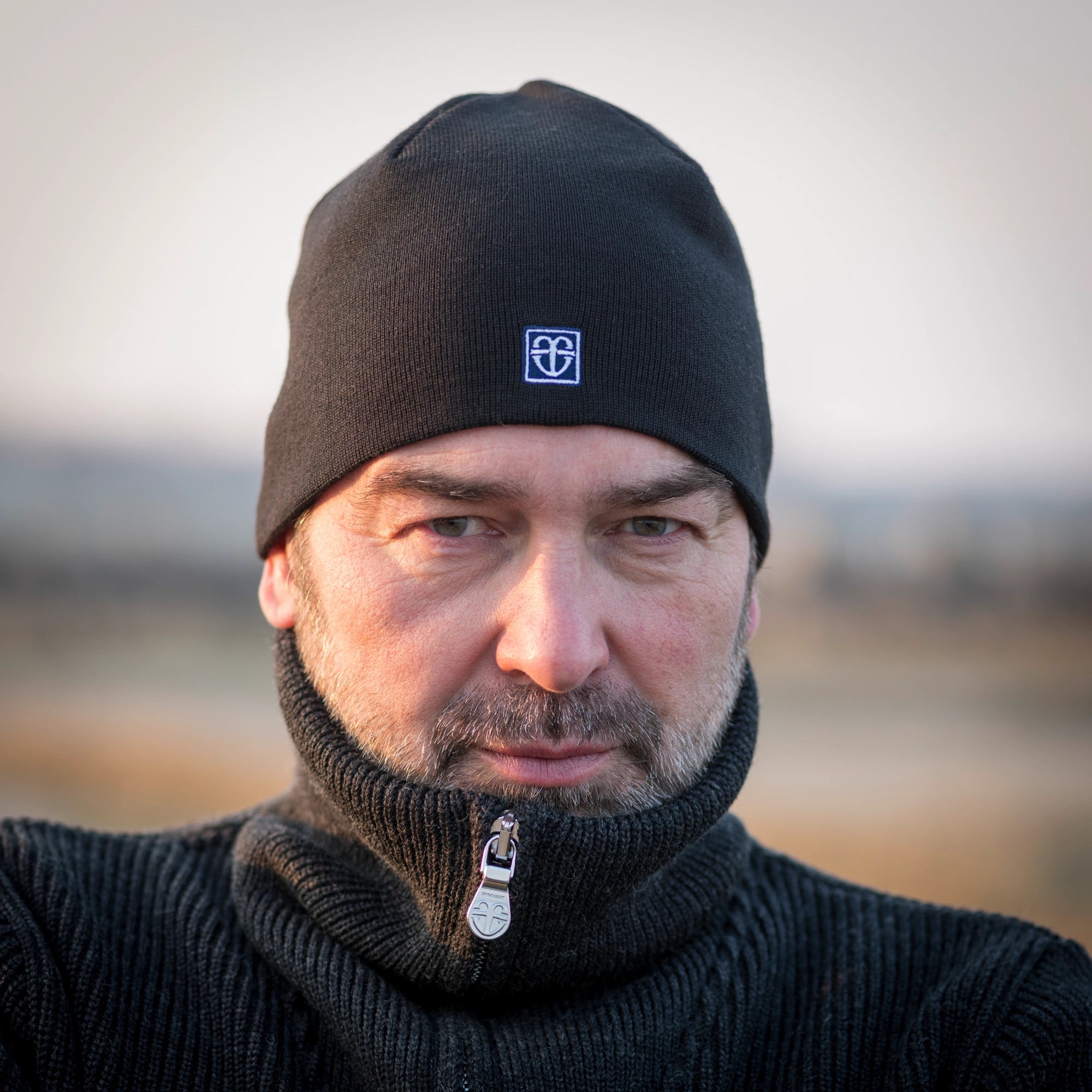 Feine Mütze glatt
