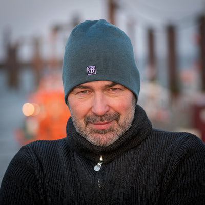 Feine Mütze glatt