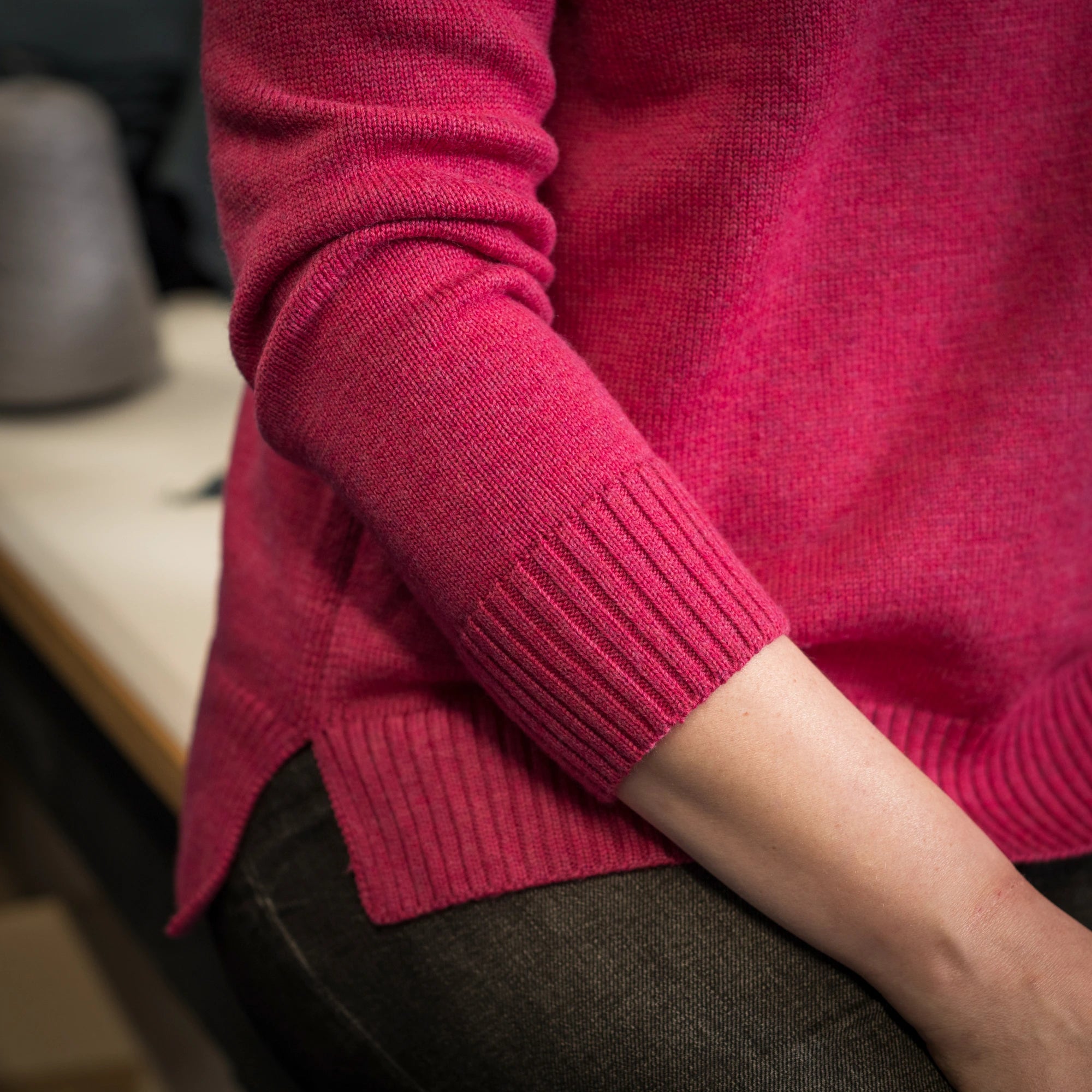Pullover Merino V-Ausschnitt