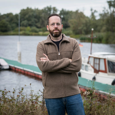 Jacke leicht mit Kragen