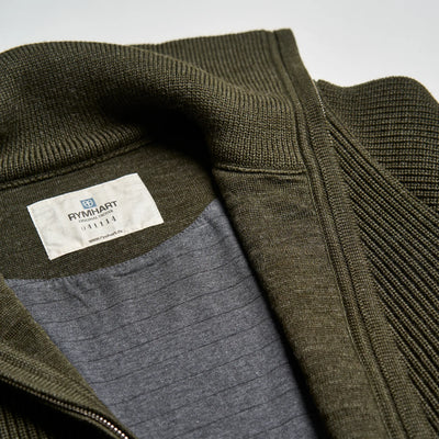 Jacke schwer mit Kragen